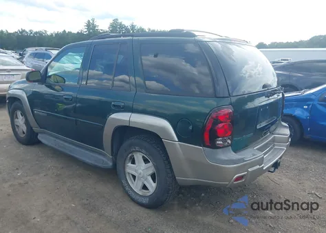 2002 Chevrolet Trailblazer Ltz из США, поврежденный, VIN 1GNDT13S622365910
